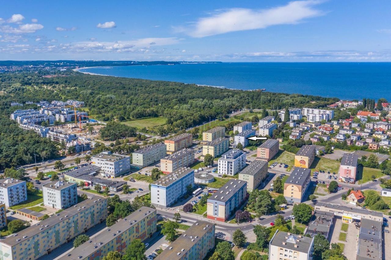 Апартаменты Apartament Blue Brzezno Prostywynajem Gdansk Brzezno Экстерьер фото