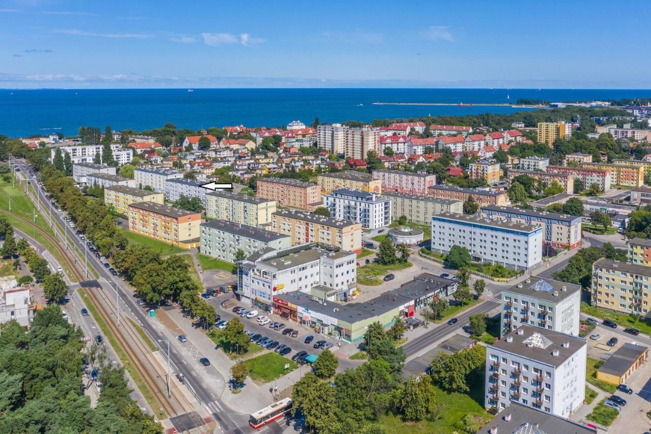 Апартаменты Apartament Blue Brzezno Prostywynajem Gdansk Brzezno Экстерьер фото