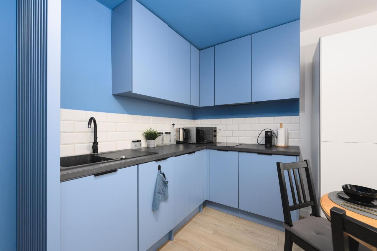 Апартаменты Apartament Blue Brzezno Prostywynajem Gdansk Brzezno Экстерьер фото
