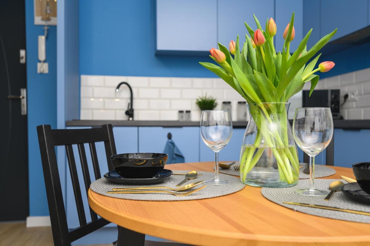 Апартаменты Apartament Blue Brzezno Prostywynajem Gdansk Brzezno Экстерьер фото