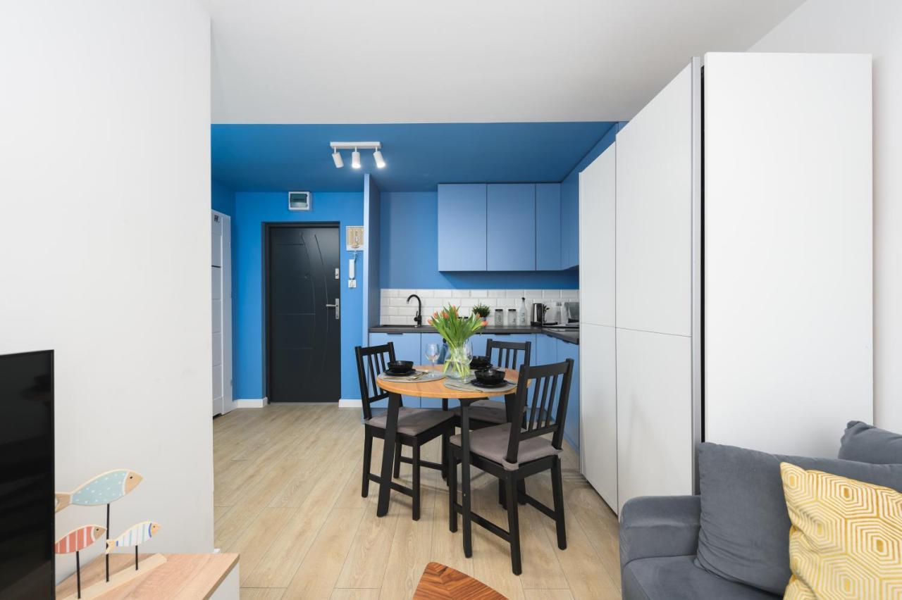 Апартаменты Apartament Blue Brzezno Prostywynajem Gdansk Brzezno Экстерьер фото