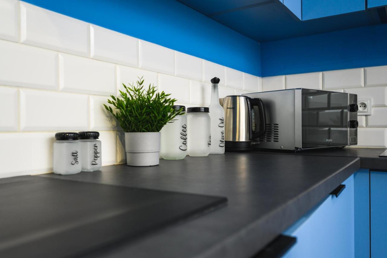 Апартаменты Apartament Blue Brzezno Prostywynajem Gdansk Brzezno Экстерьер фото